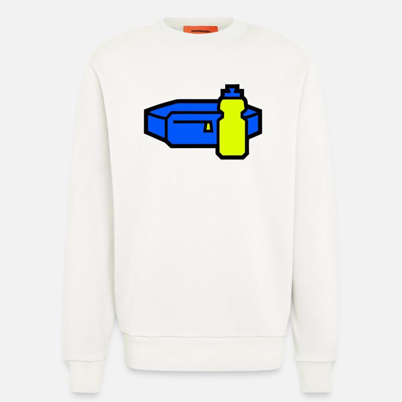 Practical Hydration Belt Runner - Sweatshirt - made by SPREAD  - OFF WHITE