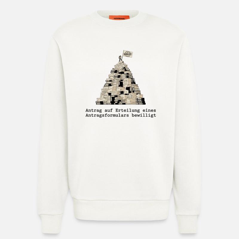 Demande de formulaire de demande - Sweat bio décontracté fabriqué en UE - OFF WHITE