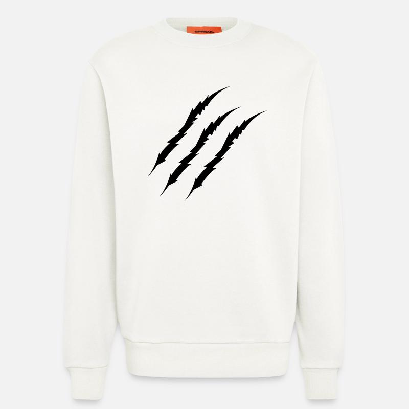 claw - Sweatshirt - made by SPREAD  - OFF WHITE