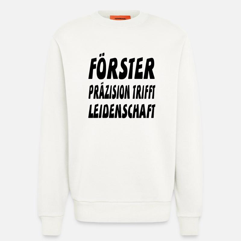 Förster - Sweatshirt - made by SPREAD  - OFF WHITE