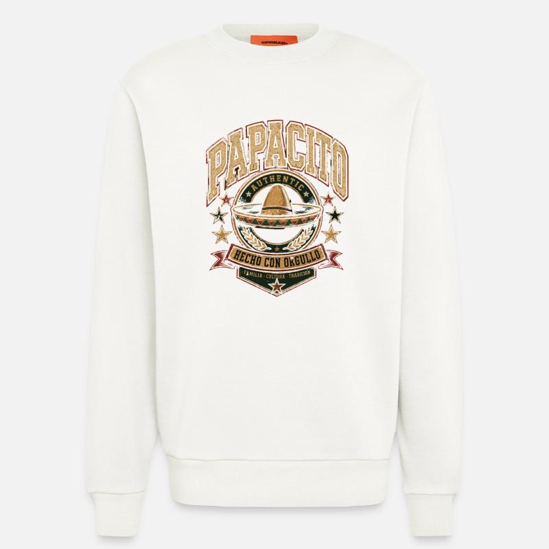 PAPACITO Mexiko Tradition Shirt - Sweatshirt - made by SPREAD - OFF WHITE