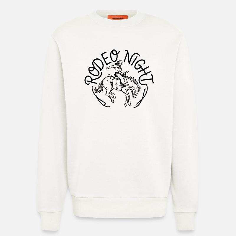 Rodeo - Sweatshirt - made by SPREAD - OFF WHITE