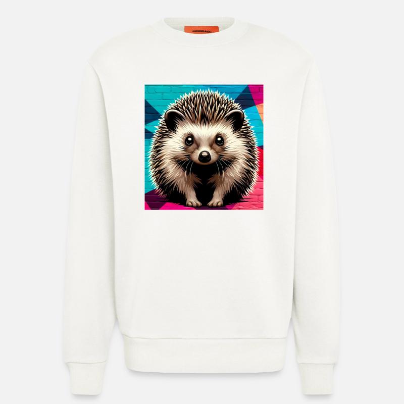 Igel - Sweatshirt - made by SPREAD  - OFF WHITE