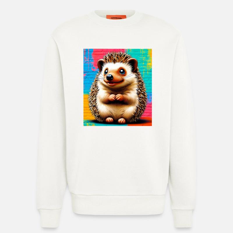 Igel - Sweatshirt - made by SPREAD - OFF WHITE