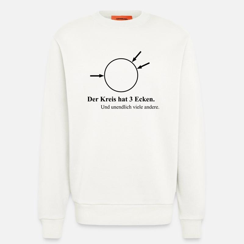 Drei Ecken - Sweatshirt - made by SPREAD  - OFF WHITE