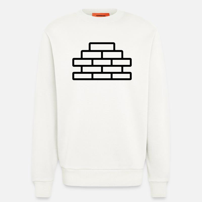 brick - Sweatshirt - made by SPREAD - OFF WHITE