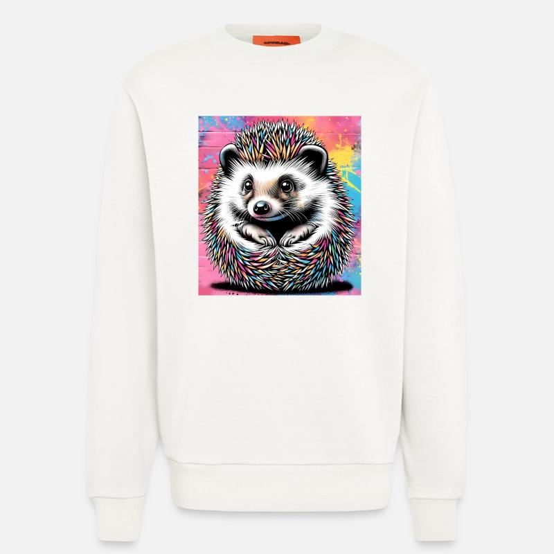 Igel - Sweatshirt - made by SPREAD - OFF WHITE