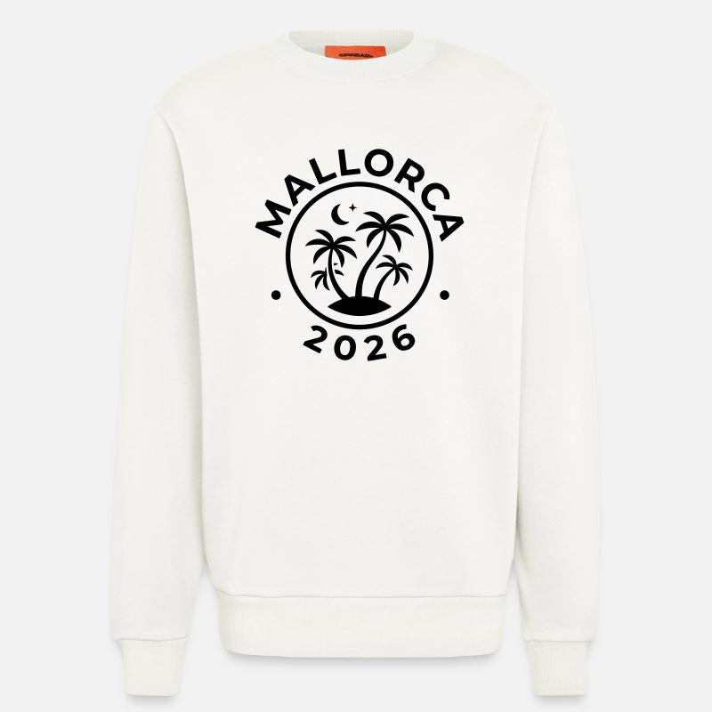 Mallorca 2026 - Sweatshirt - made by SPREAD - OFF WHITE