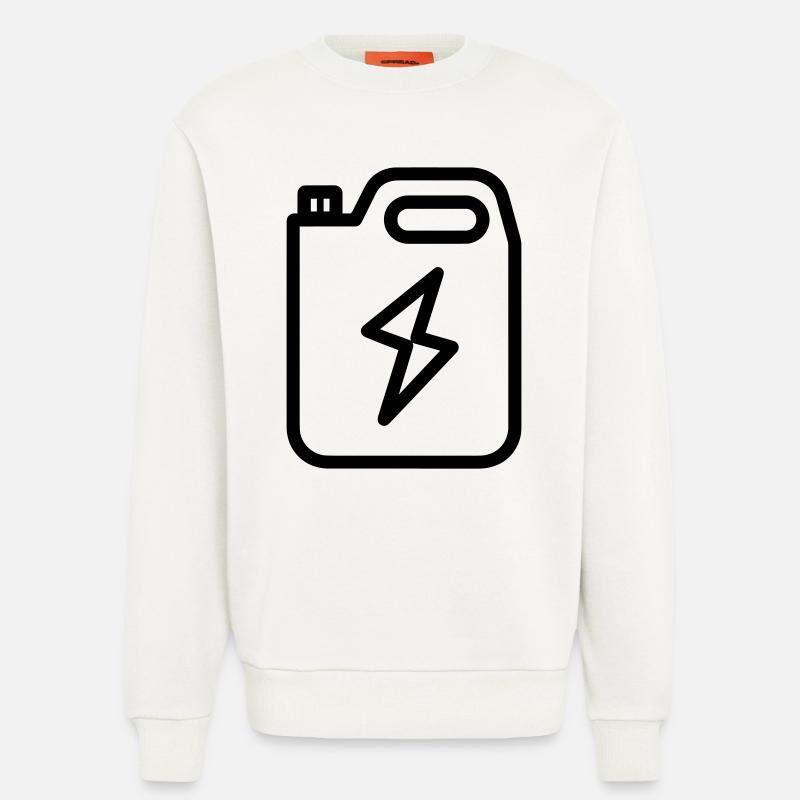 Brennstoff - Sweatshirt - made by SPREAD  - OFF WHITE