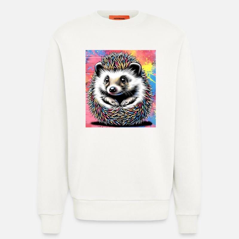 Igel - Sweatshirt - made by SPREAD  - OFF WHITE