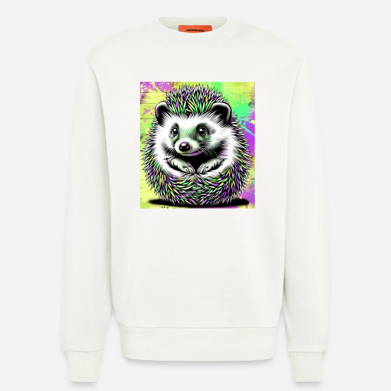 Igel - Sweatshirt - made by SPREAD - OFF WHITE