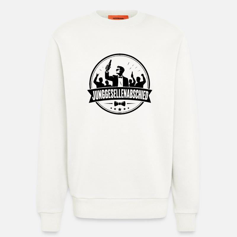 Junggesellenabschied - Sweatshirt - made by SPREAD - OFF WHITE