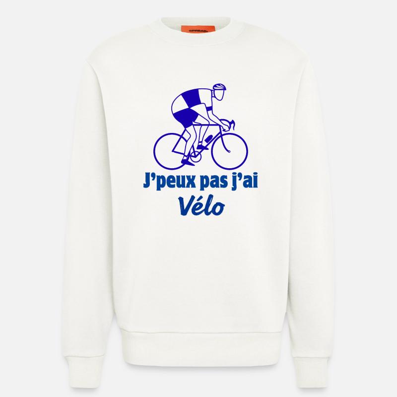 cyclisme - Sweat bio décontracté fabriqué en UE - OFF WHITE