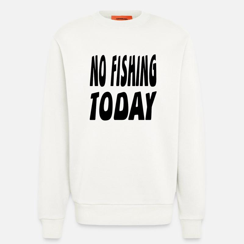 Pêche - Sweat bio décontracté fabriqué en UE - OFF WHITE