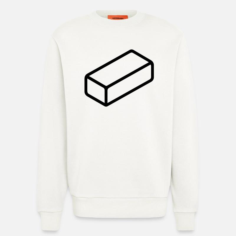 brick - Sweatshirt - made by SPREAD - OFF WHITE