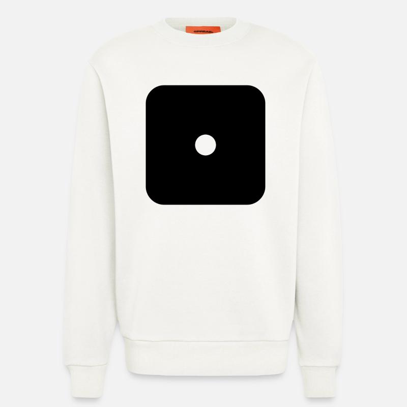 Dit - Sweat bio décontracté fabriqué en UE - OFF WHITE