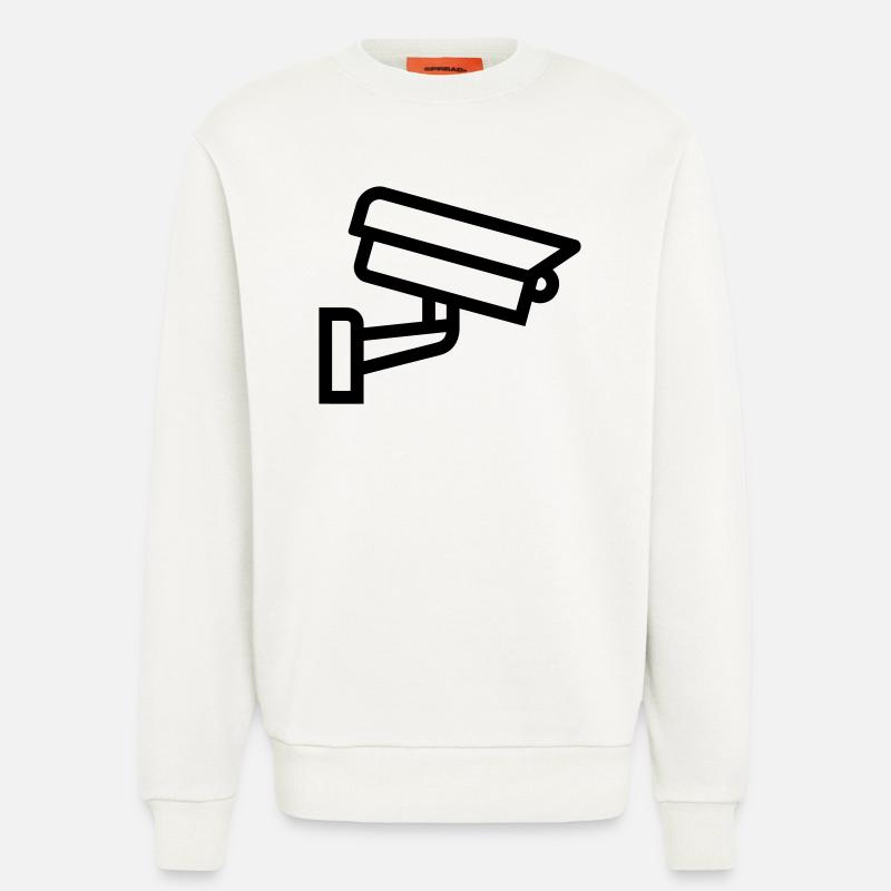 Camera - Sweatshirt - made by SPREAD - OFF WHITE