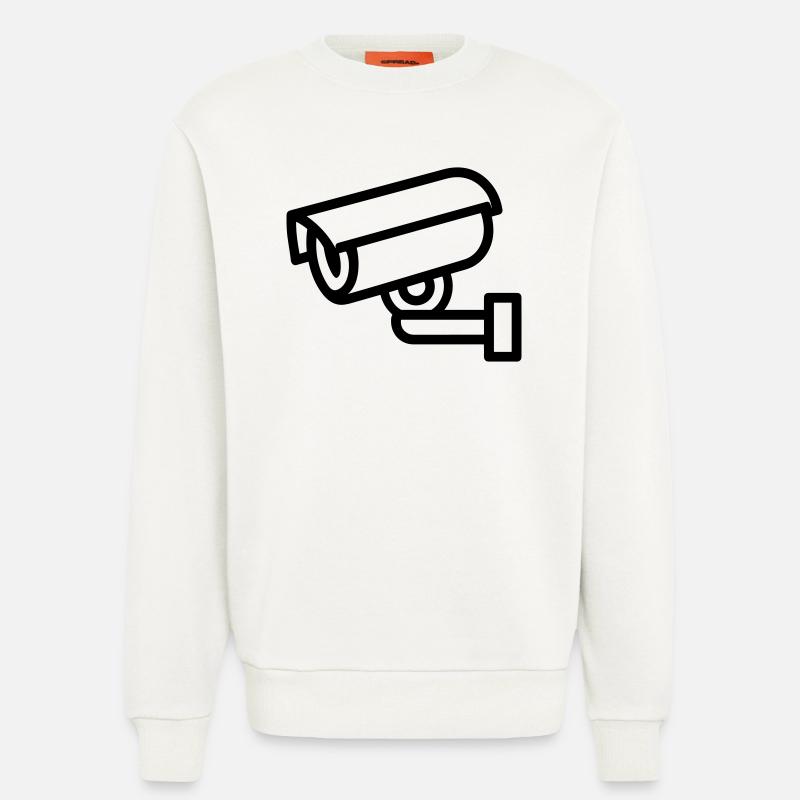 Camera - Sweatshirt - made by SPREAD  - OFF WHITE