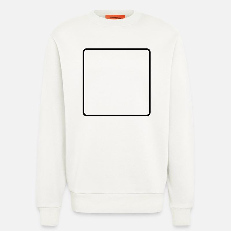 Frame Empty - Sweatshirt - made by SPREAD - OFF WHITE