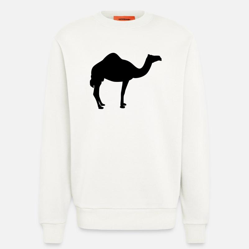 Kamel - Sweatshirt - made by SPREAD  - OFF WHITE