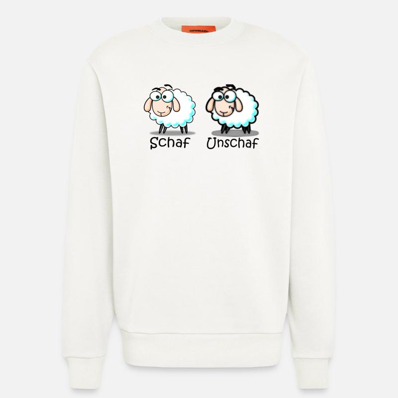Schaf - Sweatshirt - made by SPREAD  - OFF WHITE