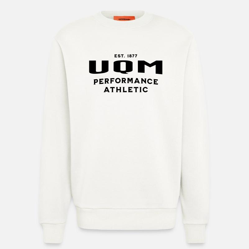 UQM Athletic-Performance Sportbekleidung - Sweatshirt - made by SPREAD  - OFF WHITE