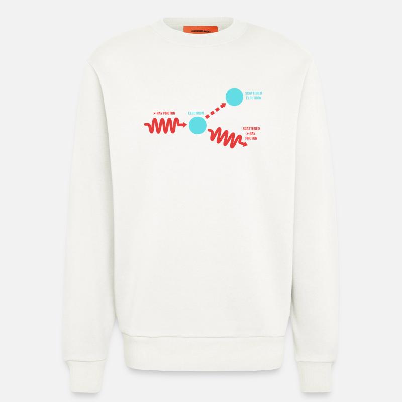 Quantenphysik Quantenmechanik Quantensprung - Sweatshirt - made by SPREAD  - OFF WHITE