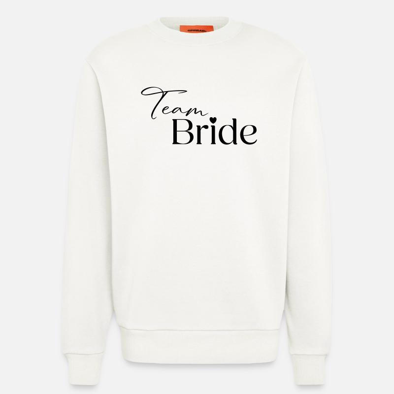 Équipe Bride - Sweat bio décontracté fabriqué en UE - OFF WHITE