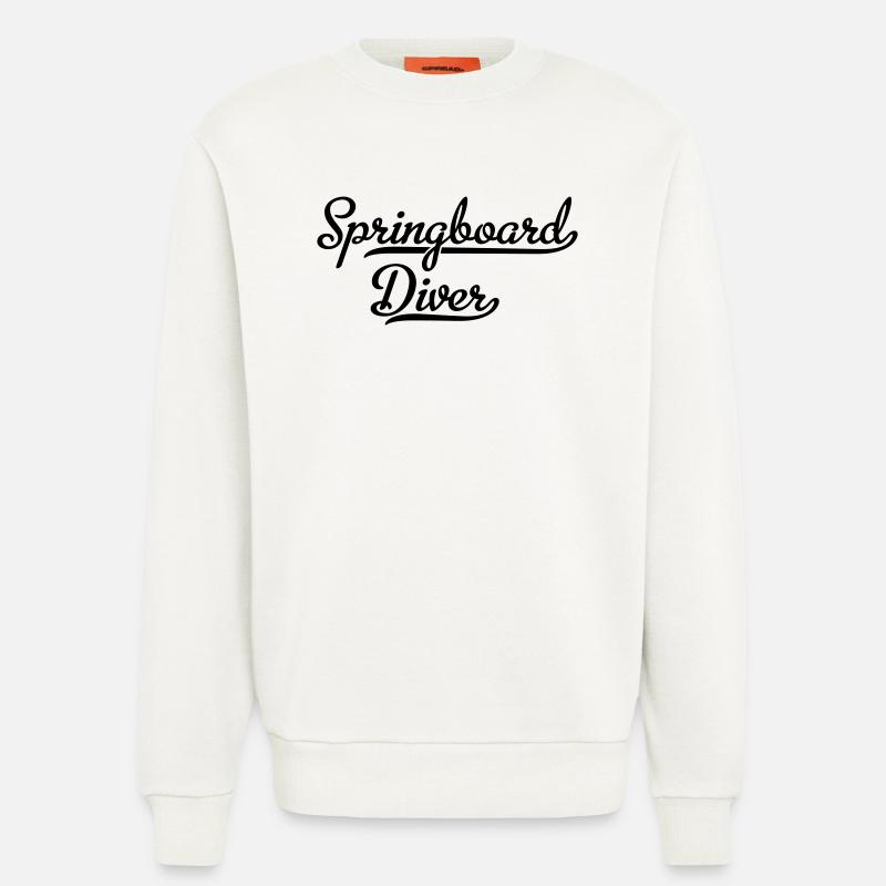 Diver - Sweatshirt - made by SPREAD - OFF WHITE