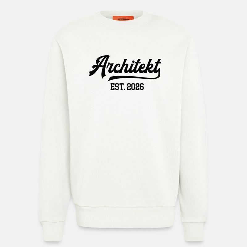 Architect Architecture Student Architecture - Sweatshirt - made by SPREAD  - OFF WHITE