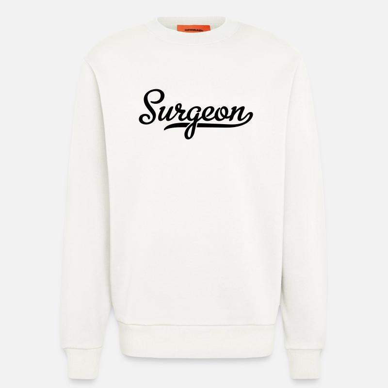 Surgeon - Sweatshirt - made by SPREAD - OFF WHITE