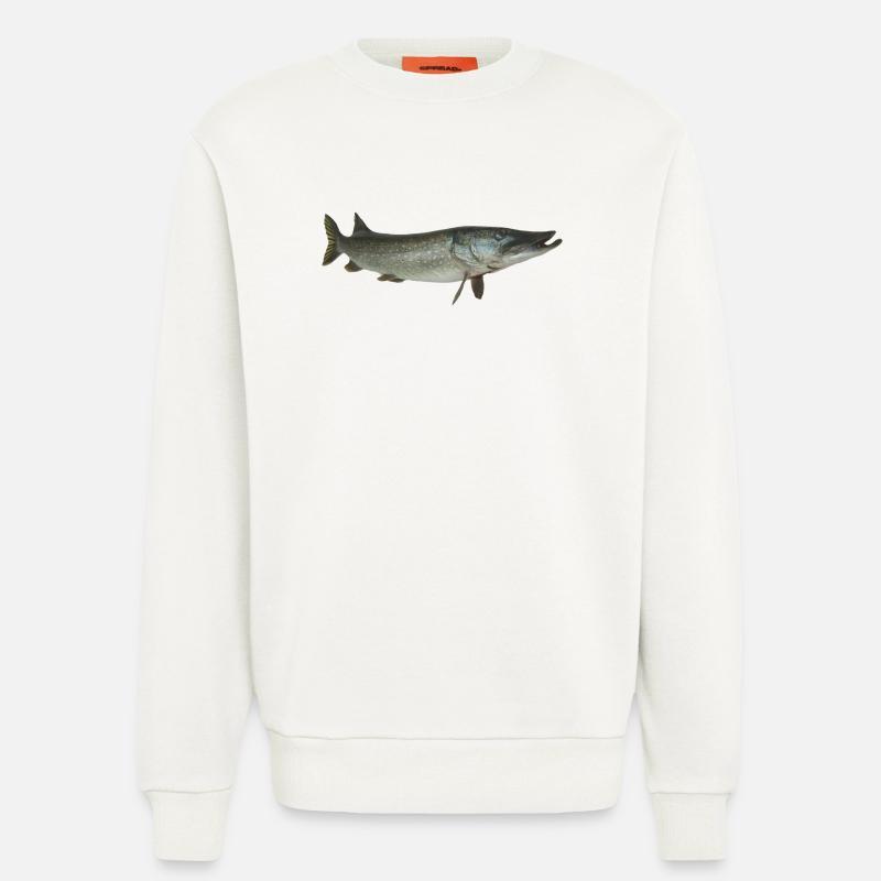 Hecht - Sweatshirt - made by SPREAD  - OFF WHITE