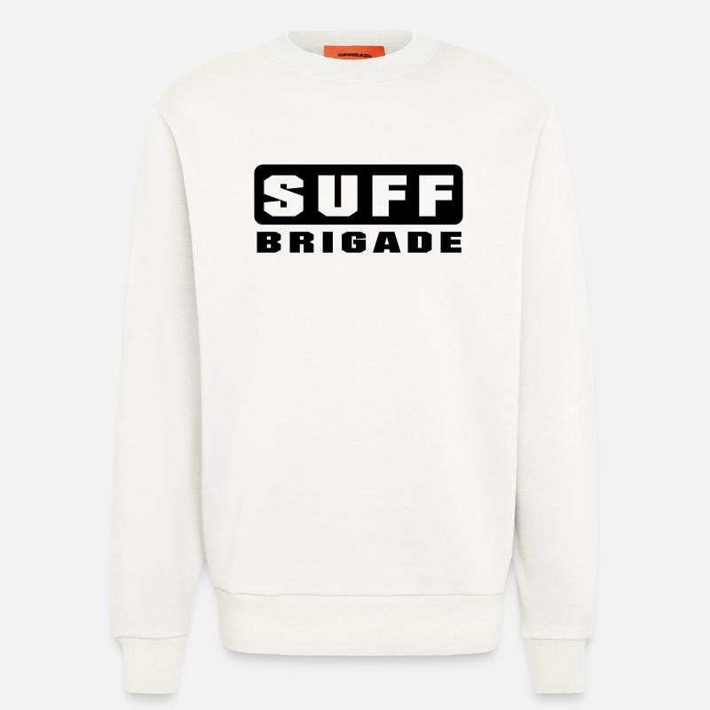 Suff Brigade - Sweatshirt - made by SPREAD - OFF WHITE