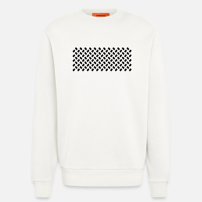 Samples from modules in repeat - Sweatshirt - made by SPREAD  - OFF WHITE