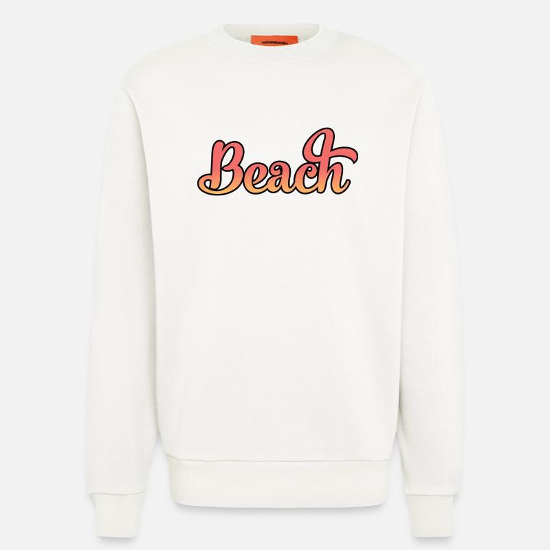 Plage - Sweat bio décontracté fabriqué en UE - OFF WHITE