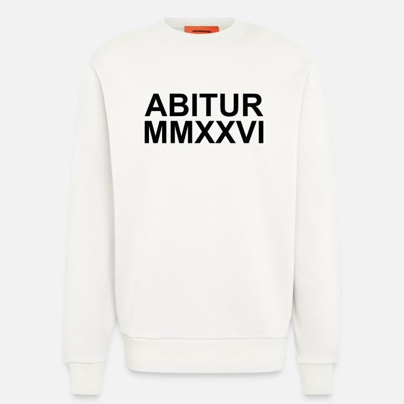 ABITUR - Sweatshirt - made by SPREAD  - OFF WHITE
