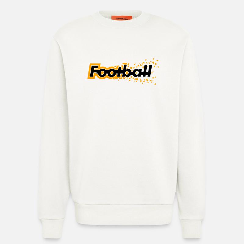 Fußball - Sweatshirt - made by SPREAD  - OFF WHITE