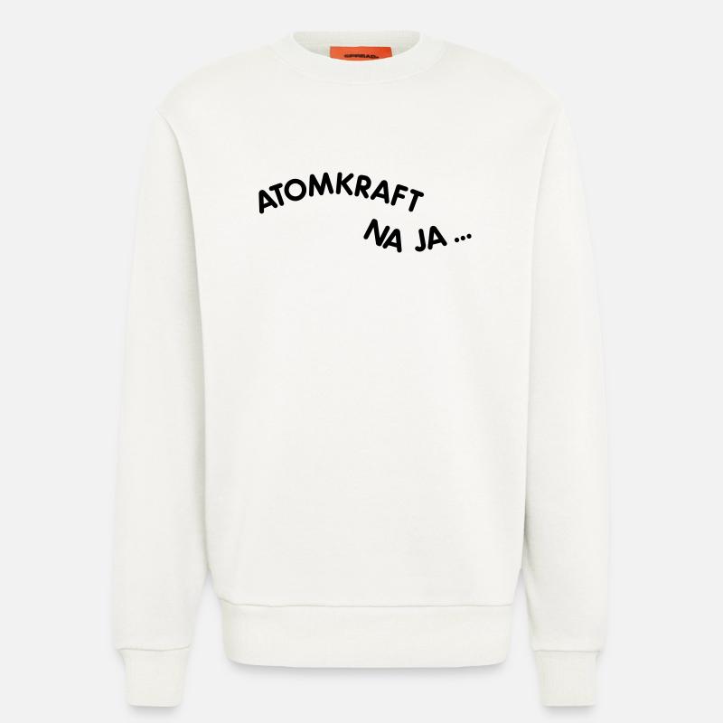 Atomkraft - Sweatshirt - made by SPREAD  - OFF WHITE