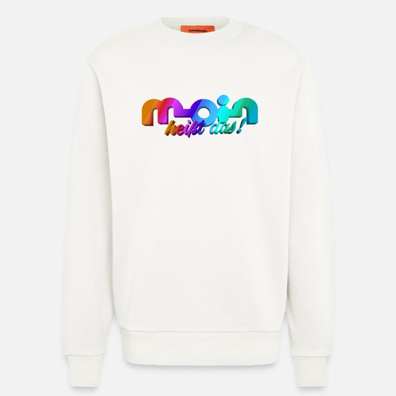 Moin heisst das! - Sweatshirt - made by SPREAD  - OFF WHITE