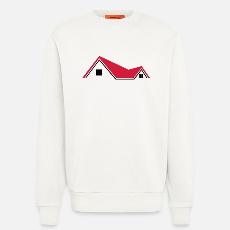 Haus - Sweatshirt - made by SPREAD - OFF WHITE