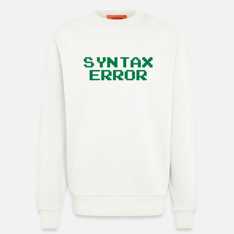 Syntax Error - Sweat bio décontracté fabriqué en UE - OFF WHITE