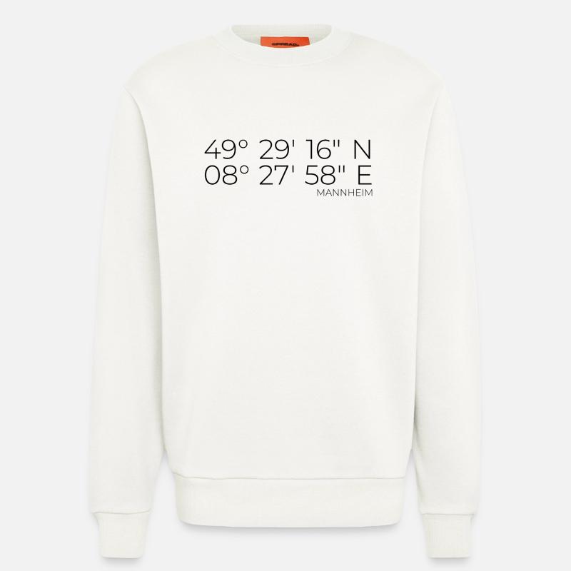 coordinates Monnem Mannheim - Sweatshirt - made by SPREAD - OFF WHITE