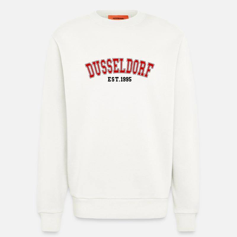 Dusseldorf Est. 1995 - Sweatshirt - made by SPREAD  - OFF WHITE