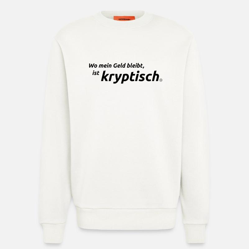 Krypto - Sweatshirt - made by SPREAD  - OFF WHITE