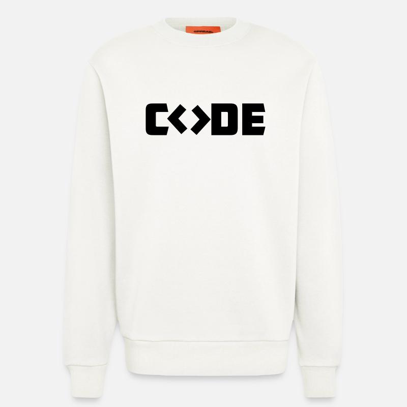 Programmer Code - Sweatshirt - made by SPREAD  - OFF WHITE