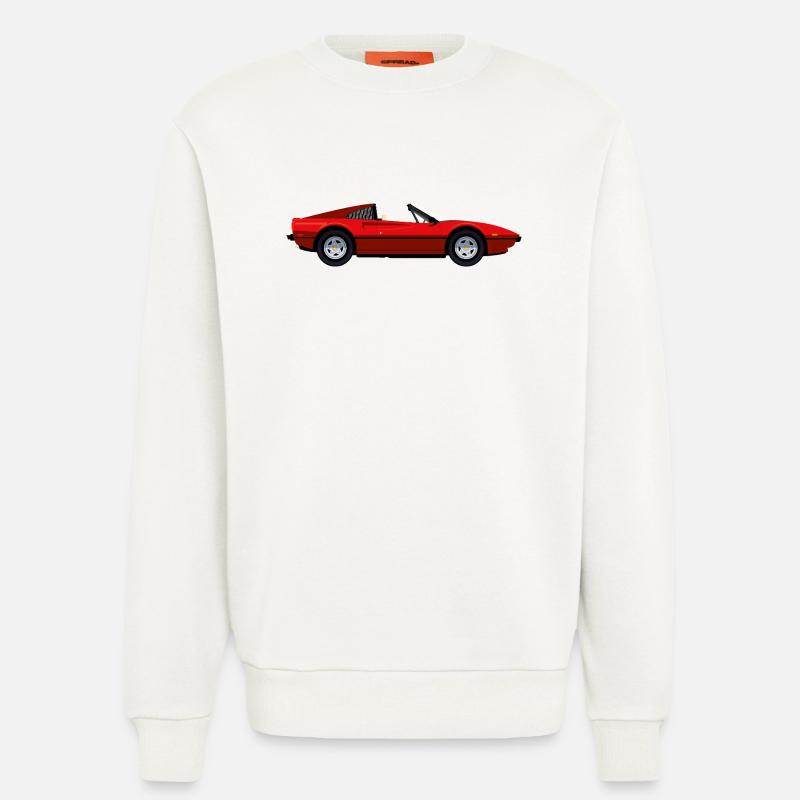 ROTER SPORTWAGEN - Sweatshirt - made by SPREAD - OFF WHITE