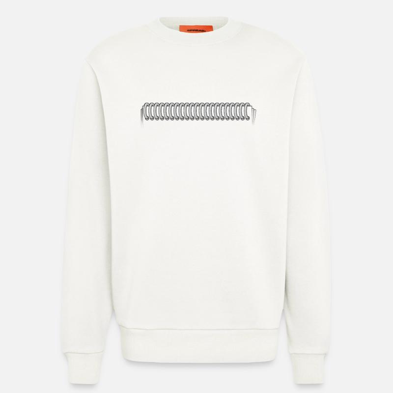 POSTSCRIPT H - Sweatshirt - made by SPREAD  - OFF WHITE
