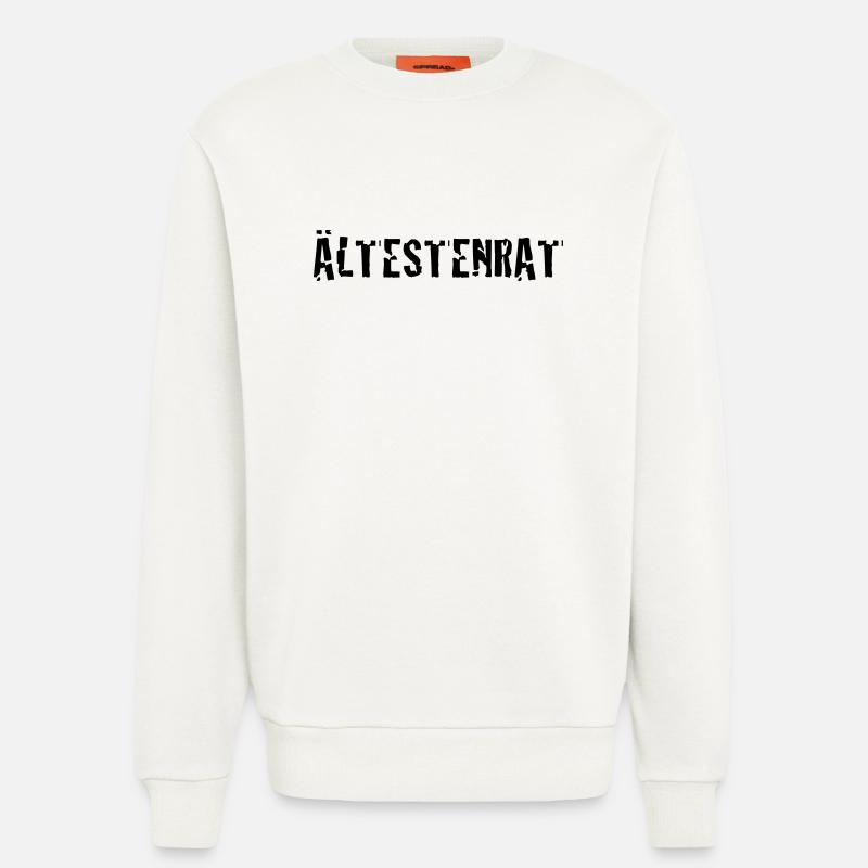 Ältestenrat - Sweatshirt - made by SPREAD  - OFF WHITE