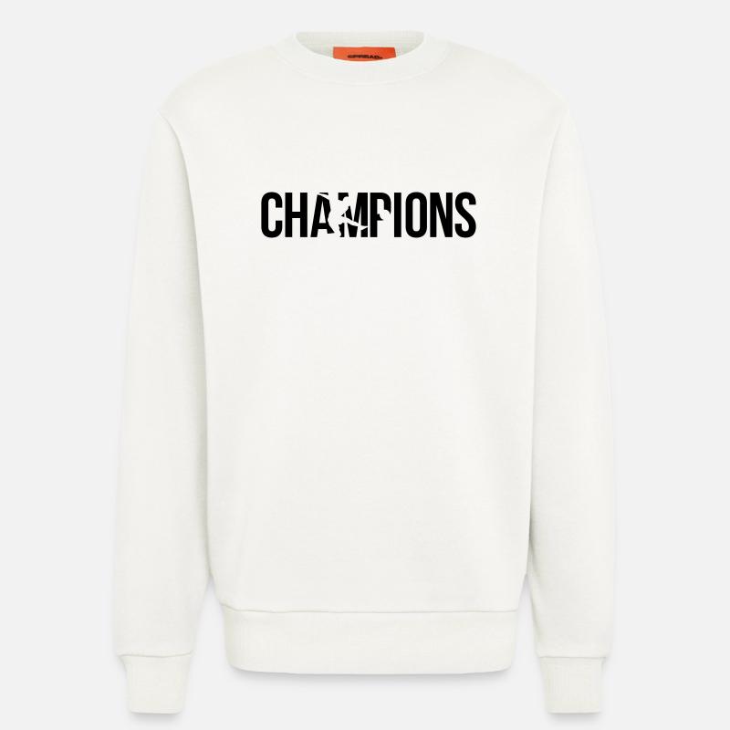 champions - Sweatshirt - made by SPREAD  - OFF WHITE