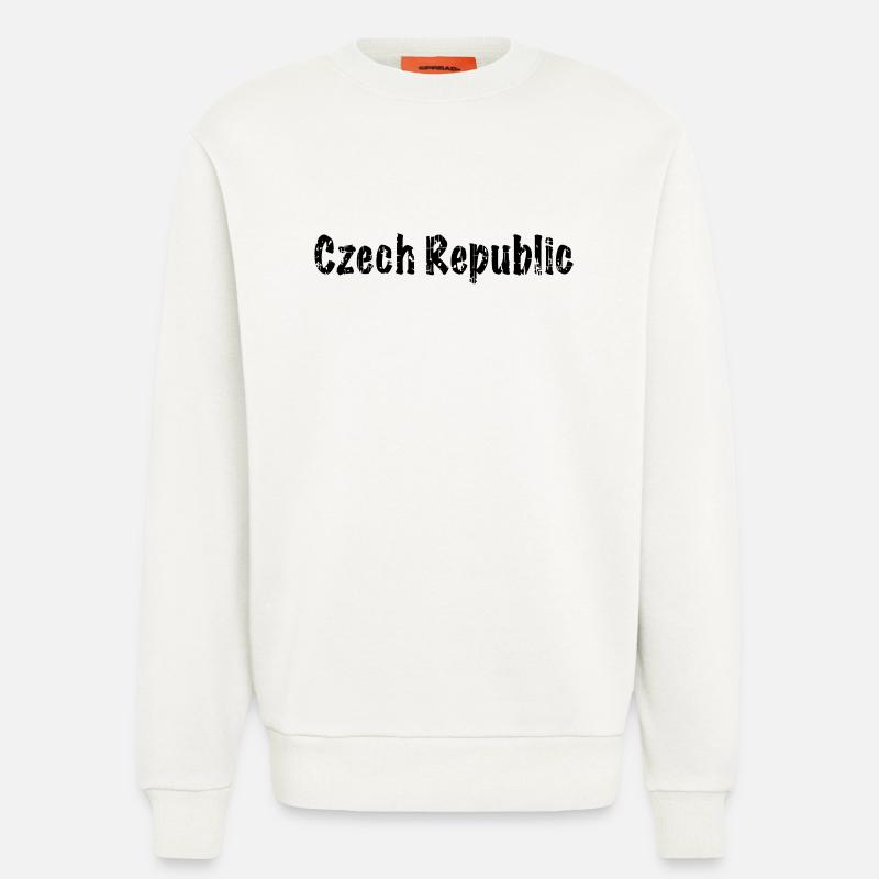 Czech Republic - Sweatshirt - made by SPREAD  - OFF WHITE